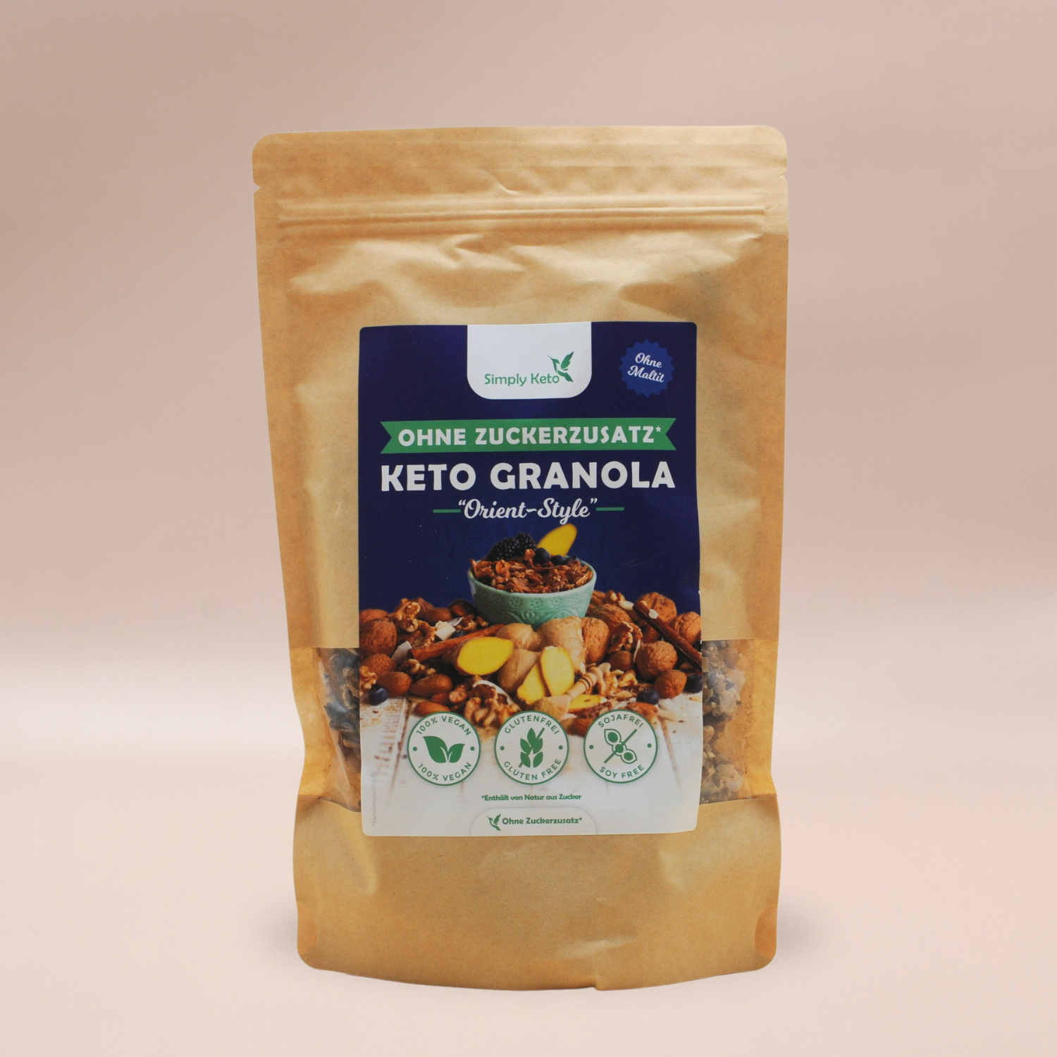 Simply Keto Granola Orientalisk 250g