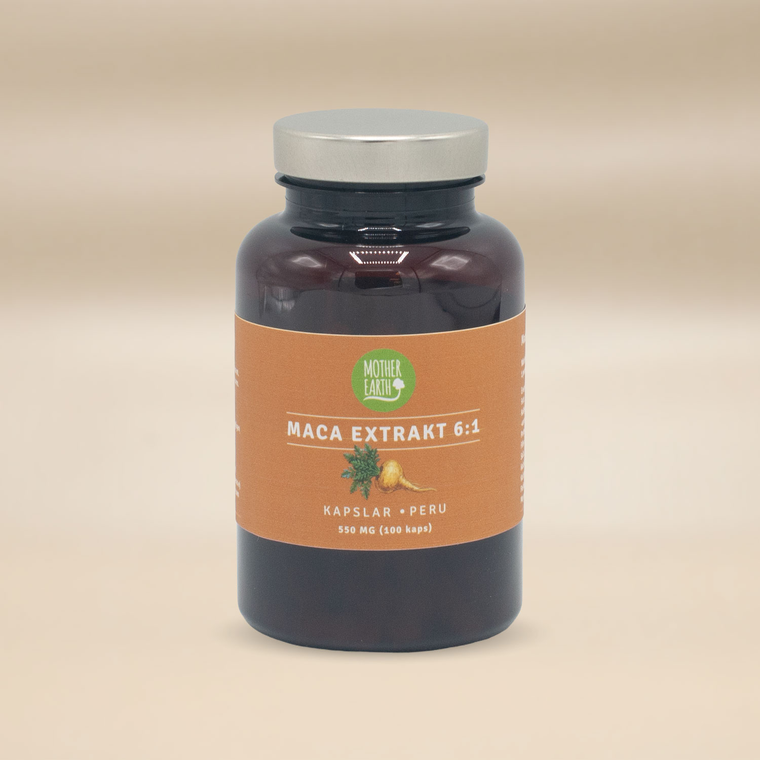 Mother Earth Macapulverextrakt 6:1 500mg 100 tabletter