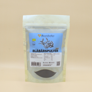 Blåbärspulver Nordisk RAW&EKO 200g