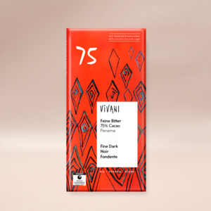 Vivani Choklad Bitter 75% Kakao Kokossocker EKO 80g