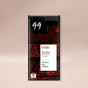 Vivani Choklad Mörk 99% Kakao EKO 80g