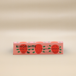 Kingfisher Tandkräm Barn Jordgubb Flourfri 100ml