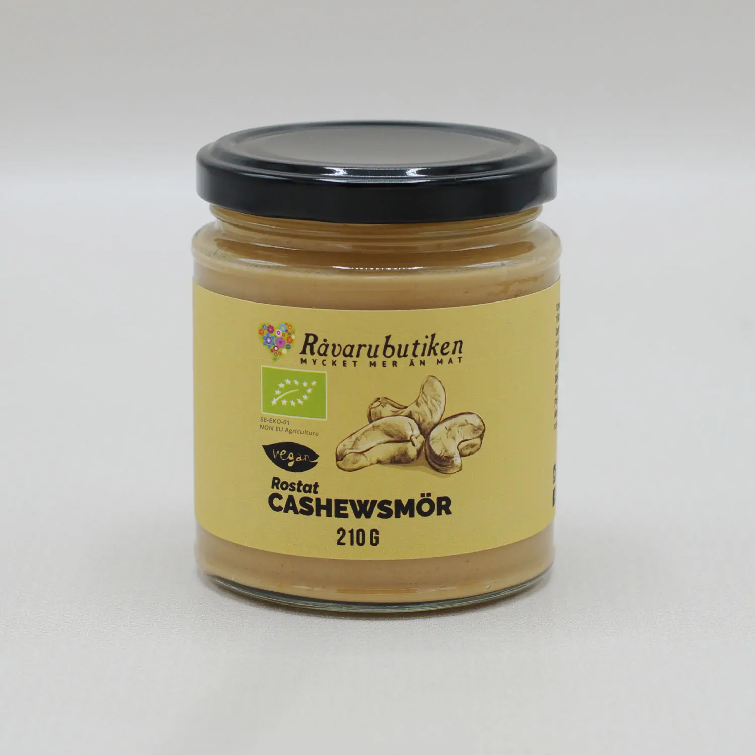 Cashewsmör Rostat Premium EKO 210g