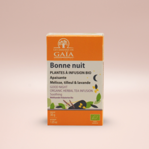 Les Jardins de Gaïa Good Night Tepåsar 20st