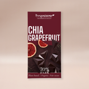 Benjamissimo Mörk 70% Chia & Grapefrukt EKO 60g