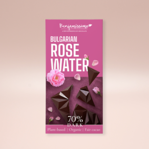 Benjamissimo Mörk 70% Bulgarian Rose EKO 60g