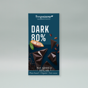 Benjamissimo Mörk 80% Sockerfri EKO 60g