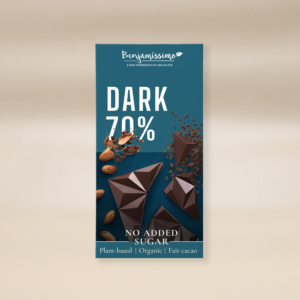 Benjamissimo Mörk 70% Sockerfri EKO 60g