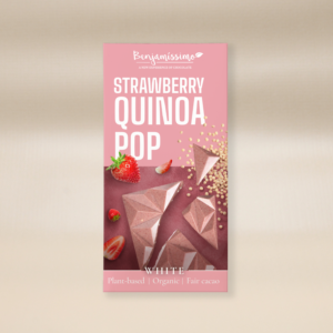 Benjamissimo Vit Jordgubb & Quinoa EKO 60g