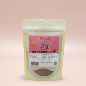 Tranbärspulver Nordisk RAW&EKO 200g