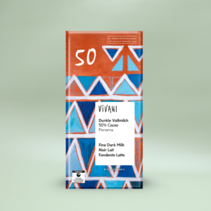 Vivani Mörk Mjölk 50% EKO 80g