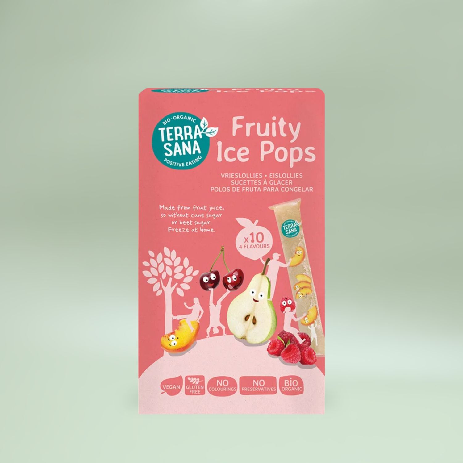 Terra Sana Fruity Glasspinnar EKO