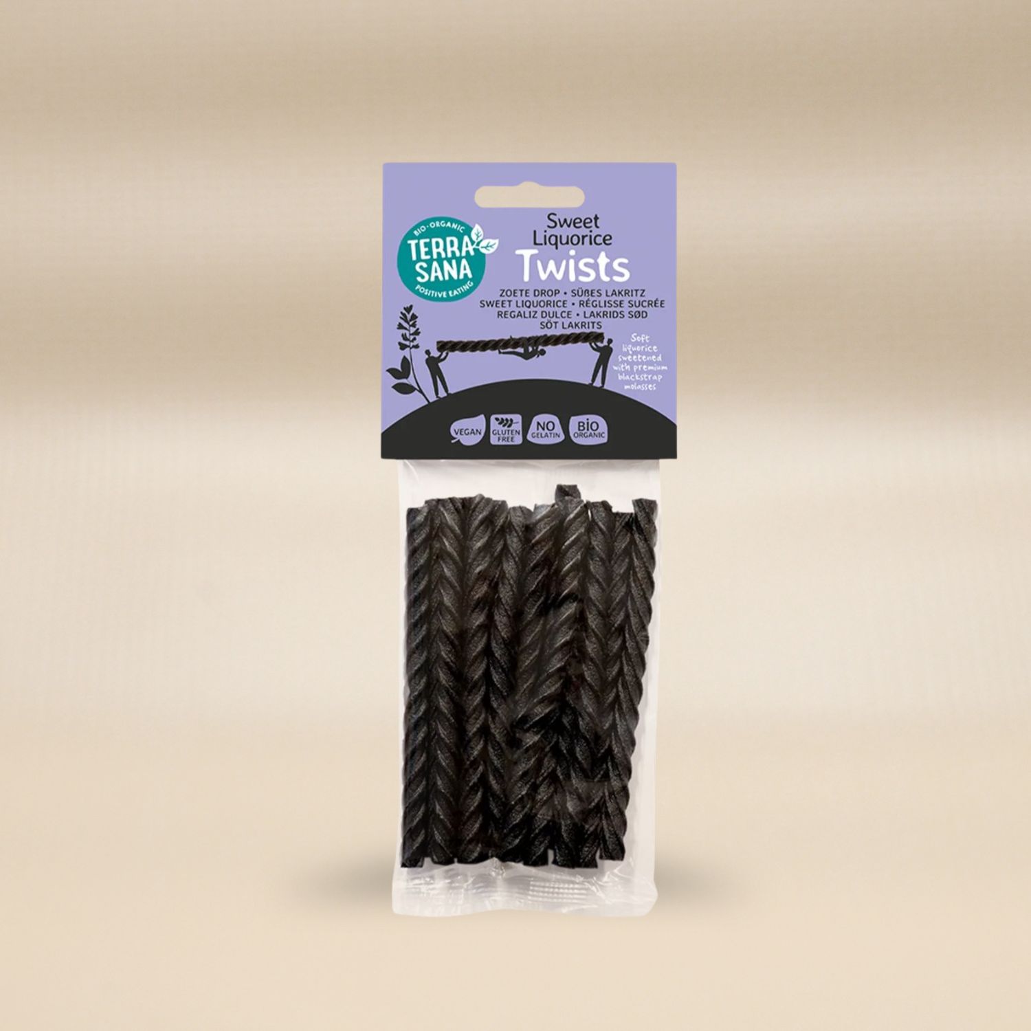 Terra Sana Lakritsstänger Söta EKO 100g