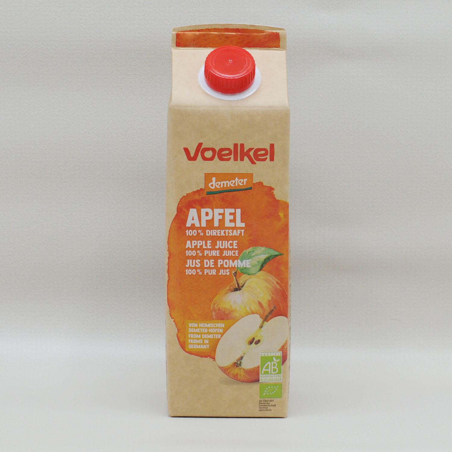 Voelkel Äppeljuice Demeter EKO 1l